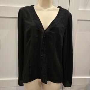 NWOT Joie Black blouse